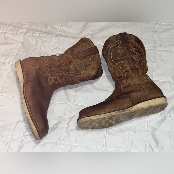 Durango Men's Maverick Pro Steel Toe Watetproof Brown Work Boots DDB0297 11.5W - Picture 4 of 8